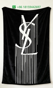 Yves Saint Laurent Throw Blankets